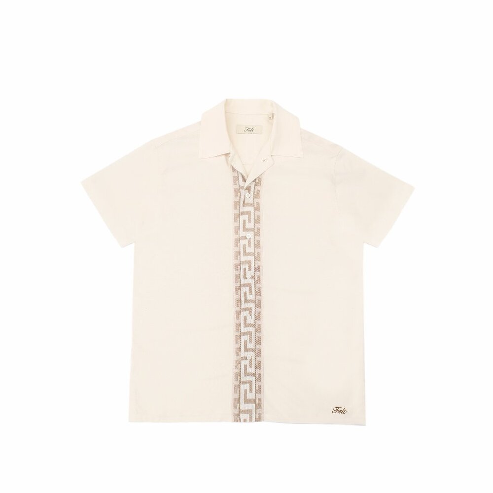 FELT Milos Buttondown Shirt Antique White 🇨🇺